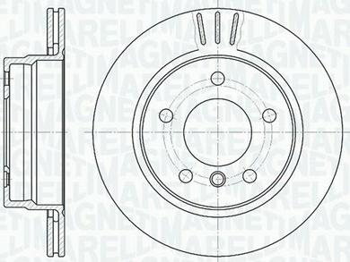 Magneti Marelli 361302040394 - Discofreno autozon.pro