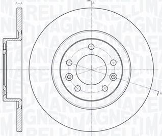 Magneti Marelli 361302040341 - Discofreno autozon.pro