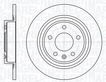 Magneti Marelli 361302040361 - Discofreno autozon.pro