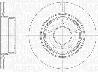 Magneti Marelli 361302040300 - Discofreno autozon.pro