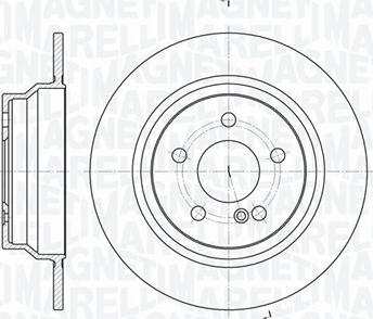 Magneti Marelli 361302040301 - Discofreno autozon.pro