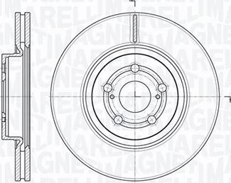 Magneti Marelli 361302040302 - Discofreno autozon.pro