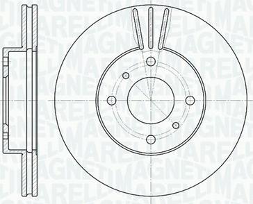 Magneti Marelli 361302040318 - Discofreno autozon.pro