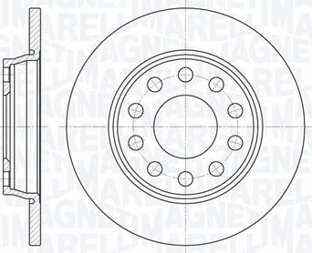 Magneti Marelli 361302040313 - Discofreno autozon.pro