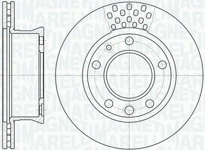 Magneti Marelli 361302040384 - Discofreno autozon.pro