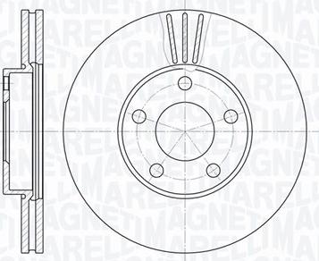 Magneti Marelli 361302040380 - Discofreno autozon.pro