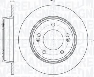 Magneti Marelli 361302040381 - Discofreno autozon.pro