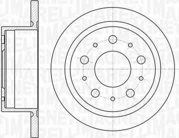 Magneti Marelli 361302040331 - Discofreno autozon.pro