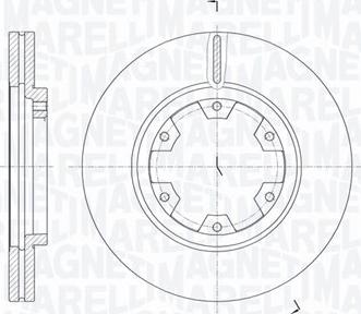 Magneti Marelli 361302040332 - Discofreno autozon.pro