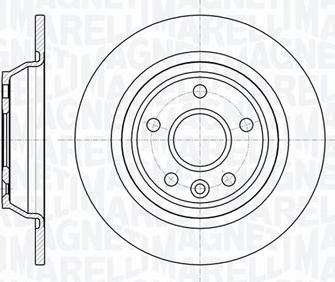 Magneti Marelli 361302040337 - Discofreno autozon.pro