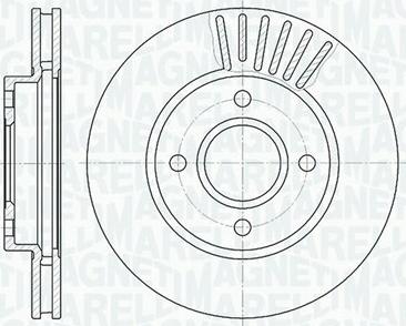 Magneti Marelli 361302040326 - Discofreno autozon.pro