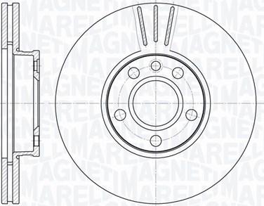 Magneti Marelli 361302040320 - Discofreno autozon.pro