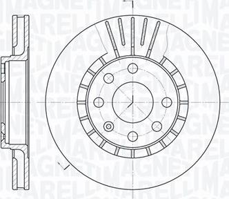 Magneti Marelli 361302040328 - Discofreno autozon.pro