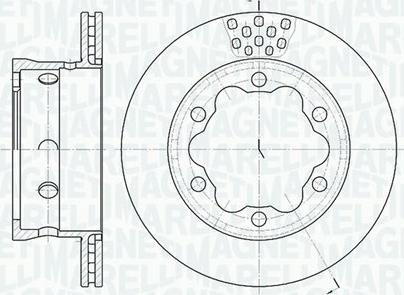 Magneti Marelli 361302040298 - Discofreno autozon.pro