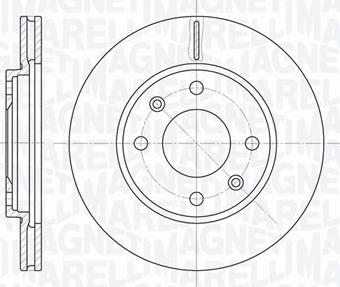 Magneti Marelli 361302040244 - Discofreno autozon.pro