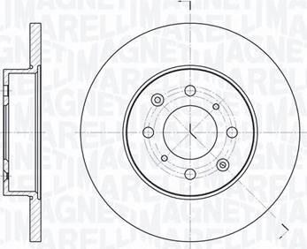 Magneti Marelli 361302040243 - Discofreno autozon.pro