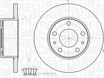 Magneti Marelli 361302040255 - Discofreno autozon.pro