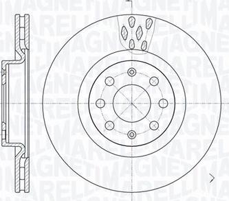 Magneti Marelli 361302040698 - Discofreno autozon.pro