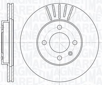 Magneti Marelli 361302040250 - Discofreno autozon.pro