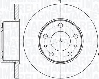 Magneti Marelli 361302040253 - Discofreno autozon.pro