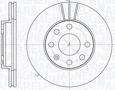 Magneti Marelli 361302040264 - Discofreno autozon.pro