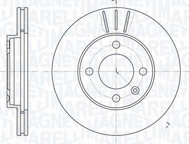 Magneti Marelli 361302040268 - Discofreno autozon.pro