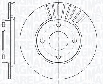 Magneti Marelli 361302040206 - Discofreno autozon.pro