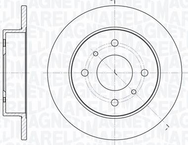 Magneti Marelli 361302040207 - Discofreno autozon.pro