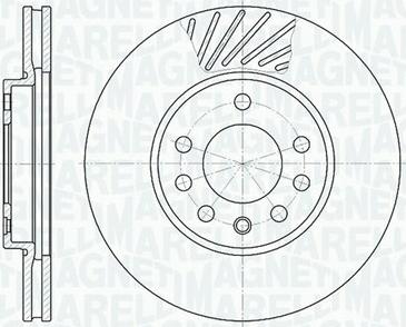 Magneti Marelli 361302040210 - Discofreno autozon.pro