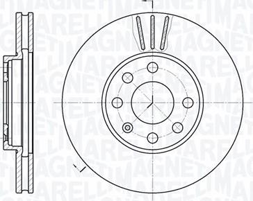 Magneti Marelli 361302040212 - Discofreno autozon.pro