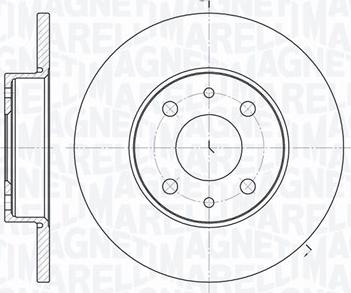 Magneti Marelli 361302040217 - Discofreno autozon.pro