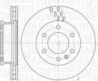 Magneti Marelli 361302040280 - Discofreno autozon.pro