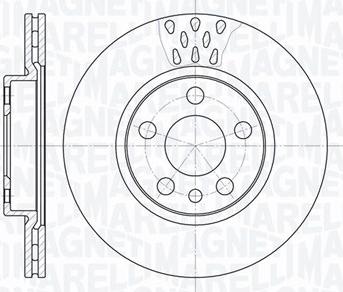 Magneti Marelli 361302040232 - Discofreno autozon.pro