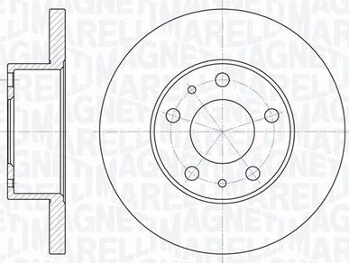 Magneti Marelli 361302040237 - Discofreno autozon.pro