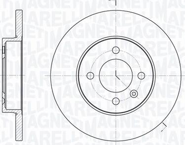 Magneti Marelli 361302040225 - Discofreno autozon.pro