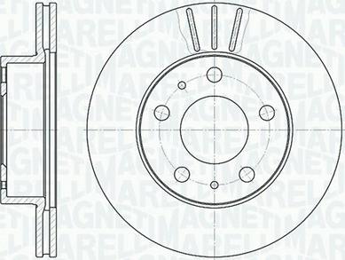 Magneti Marelli 361302040228 - Discofreno autozon.pro