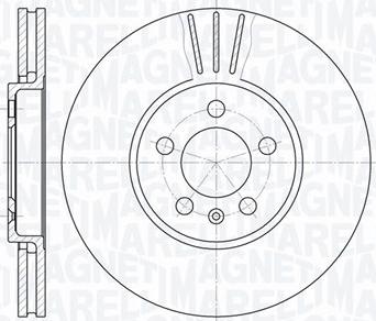 Magneti Marelli 361302040222 - Discofreno autozon.pro