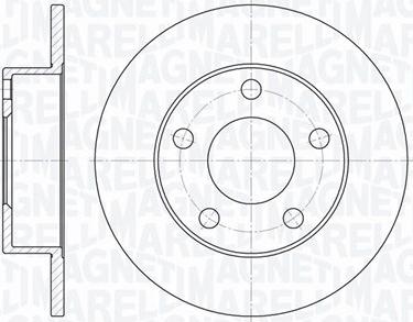 Magneti Marelli 361302040275 - Discofreno autozon.pro