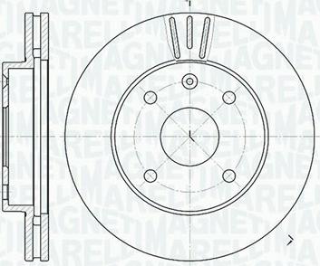 Magneti Marelli 361302040278 - Discofreno autozon.pro