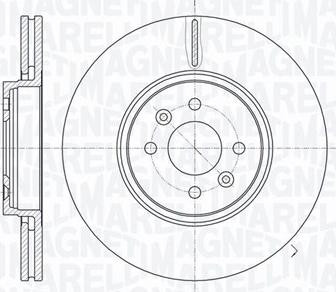 Magneti Marelli 361302040272 - Discofreno autozon.pro