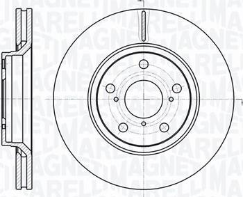 Magneti Marelli 361302040745 - Discofreno autozon.pro