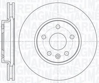 Magneti Marelli 361302040756 - Discofreno autozon.pro