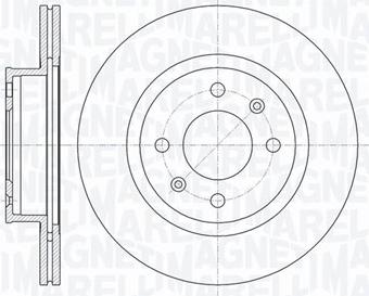 Magneti Marelli 361302040758 - Discofreno autozon.pro