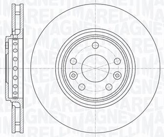 Magneti Marelli 361302040757 - Discofreno autozon.pro