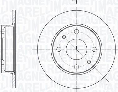 Magneti Marelli 361302040700 - Discofreno autozon.pro