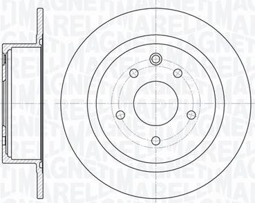 Magneti Marelli 361302040719 - Discofreno autozon.pro