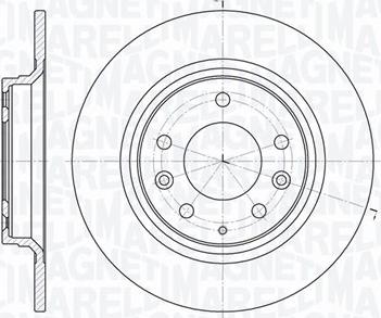 Magneti Marelli 361302040718 - Discofreno autozon.pro