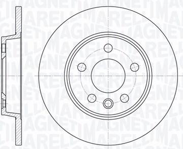 Magneti Marelli 361302040717 - Discofreno autozon.pro