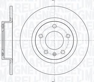 Magneti Marelli 361302040734 - Discofreno autozon.pro