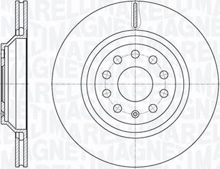 Magneti Marelli 361302040735 - Discofreno autozon.pro